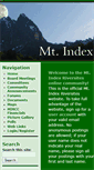 Mobile Screenshot of mountindexriversites.com